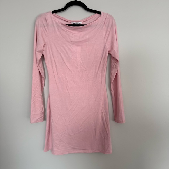 NWT Reformation Jaelynn Knit Dress Babygirl - Size XS - Picture 3 of 4